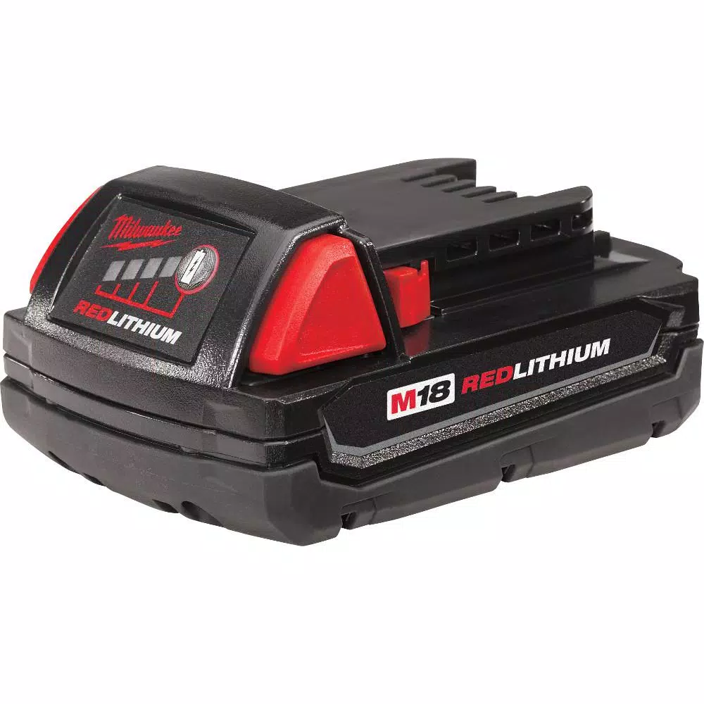Milwaukee M18 18V Lithium-Ion Cordless 3/8 in. Right Angle Drill Kit with 1.5Ah Battery, Charger, and Hard Case