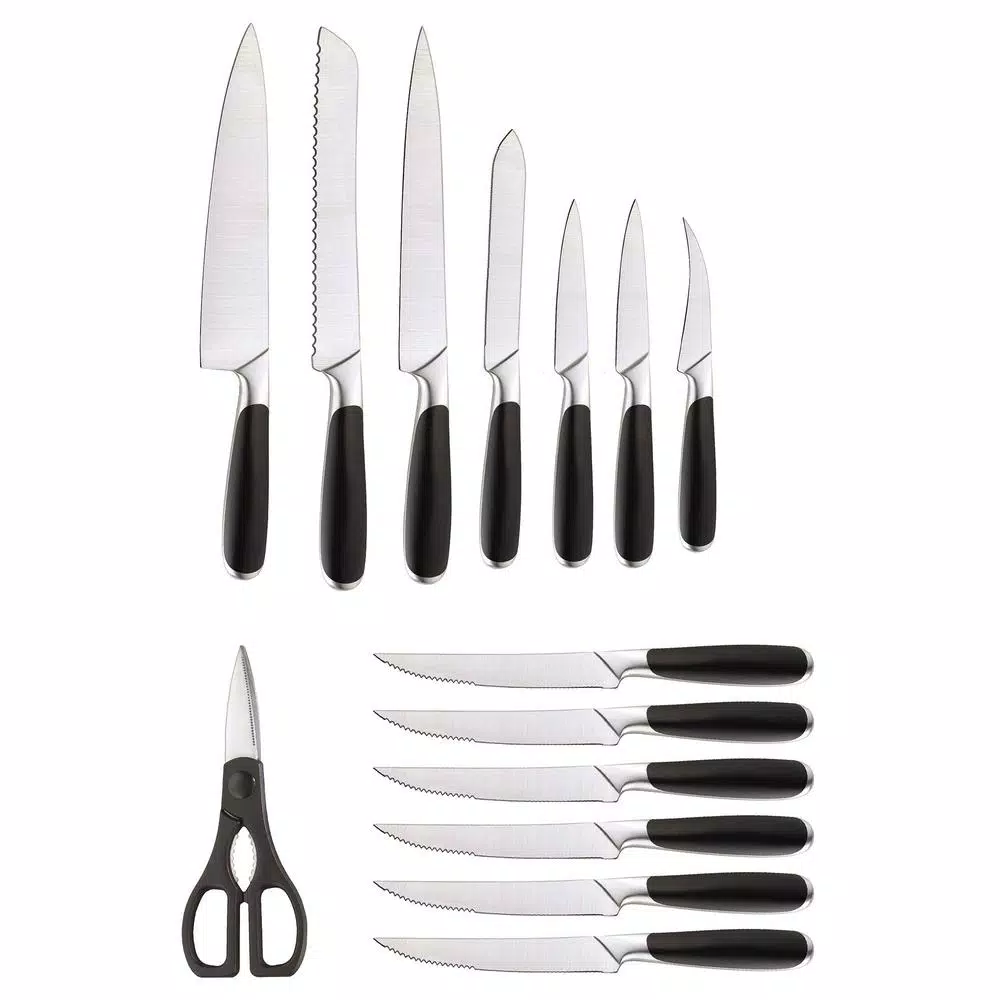 Chicago Cutlery Belden 15-Piece Knife Set with Cherry Wood Block