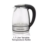 Hamilton Beach 1.7L Stainless Steel Variable Temperature Electric Kettle, 6 Settings thumbnail 2