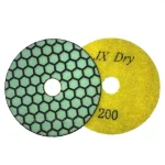 Unbranded JX 4 in. Dry Diamond Polishing Pads Set, 8-Piece Grit Range with White Buff thumbnail 6