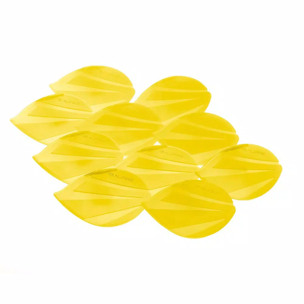 Alpine Industries Yellow Mango Toilet Bowl Air Freshener Clip, 10-Pack