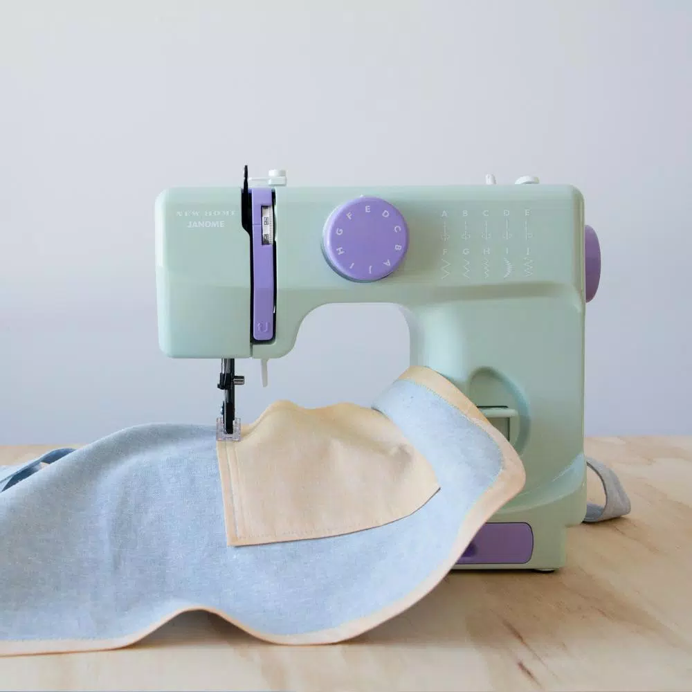 Janome Compact 10-Stitch Sewing Machine - Mystical Green