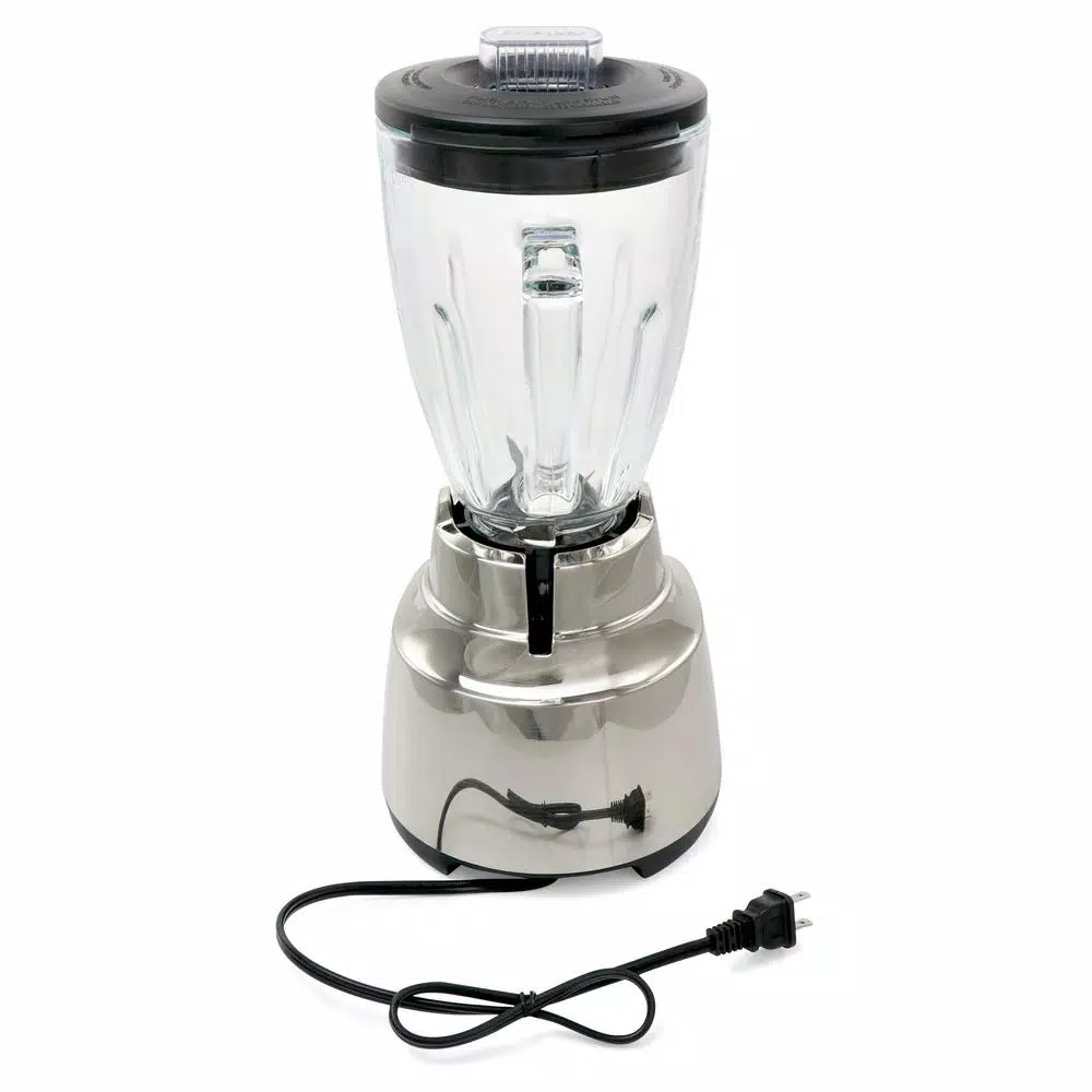Oster Make It Fresh 10-Speed Silver Power Blender, 48 oz. Glass Jar, 700W
