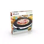Euro Cuisine 12 in. Non-Stick Ceramic Crepe Maker & Griddle, White thumbnail 4