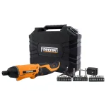 Freeman P36VCS 3.6V Cordless Electric Screwdriver Kit with 26-Piece Bit Set and Case thumbnail 6