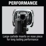 Makita AN454 15 Degree Pneumatic Coil Roofing Nailer, 1-3/4 in. thumbnail 10
