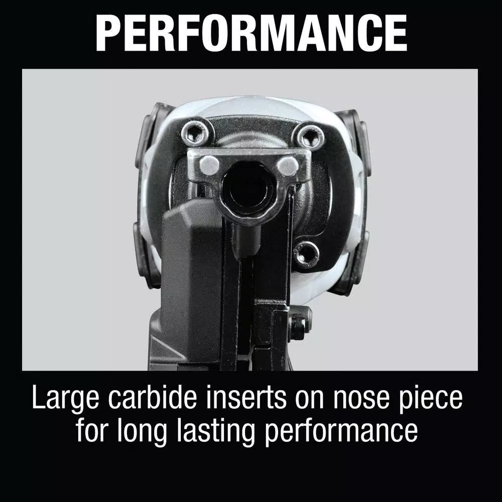 Makita AN454 15 Degree Pneumatic Coil Roofing Nailer, 1-3/4 in.