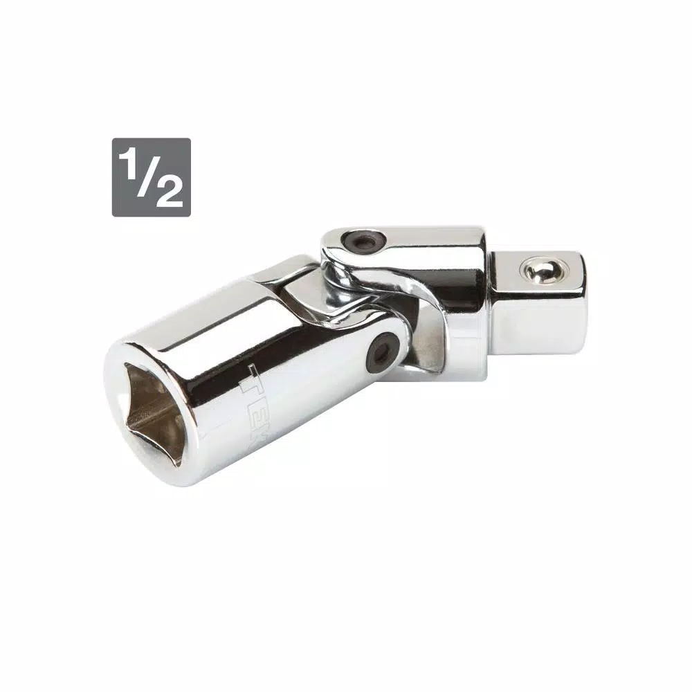 TEKTON 1/2 in. Drive Universal Joint, Chrome Vanadium Steel