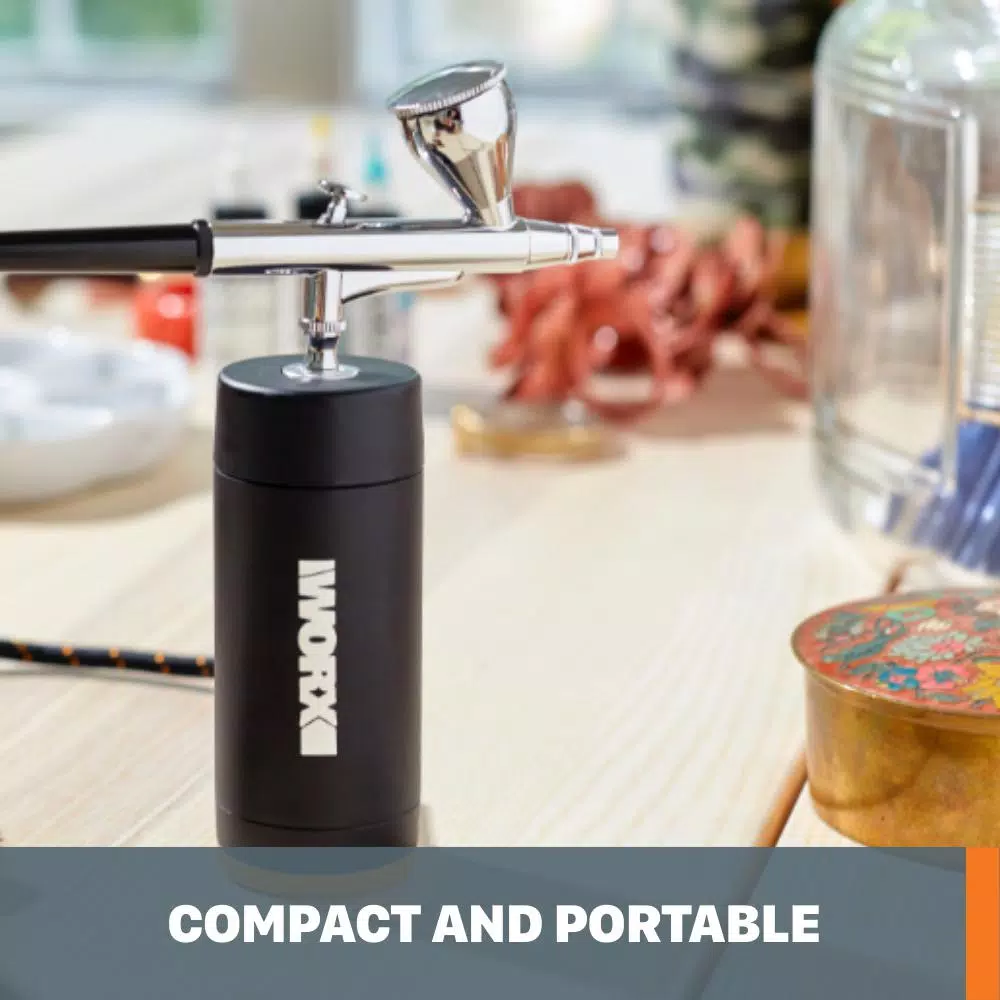 Worx MAKERX 20V Air Brush Rotary Tool Attachment (Tool Only)