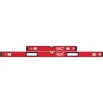 Milwaukee REDSTICK Box Level Set, 24 in. and 48 in. thumbnail 1