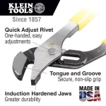 Klein Tools Journeyman 14-Piece Apprentice Electrical Tool Set with Cordura Pouch and Belt - Made in USA thumbnail 5