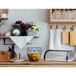 Unbranded Stainless Steel Bread Box, Large Capacity Brushed Metal Bread Storage Holder for Kitchen Countertop thumbnail 5