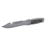 Camillus SKOL 5 in. 1095 High Carbon Steel Fixed Blade Knife with Gut Hook and Micarta Handle thumbnail 4