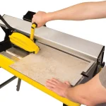 QEP 24 in. Bridge Wet Tile Saw with 1 HP Brushless Motor and 8 in. Diamond Blade thumbnail 6