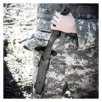 Sheffield REAPR TAC Bowie Knife with 7 in. 420 Stainless Steel Blade and TPR Handle thumbnail 8