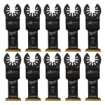 Milwaukee 1-3/8 in. Titanium Bi-Metal Universal Fit Oscillating Multi-Tool Blades, 10-Pack thumbnail 7