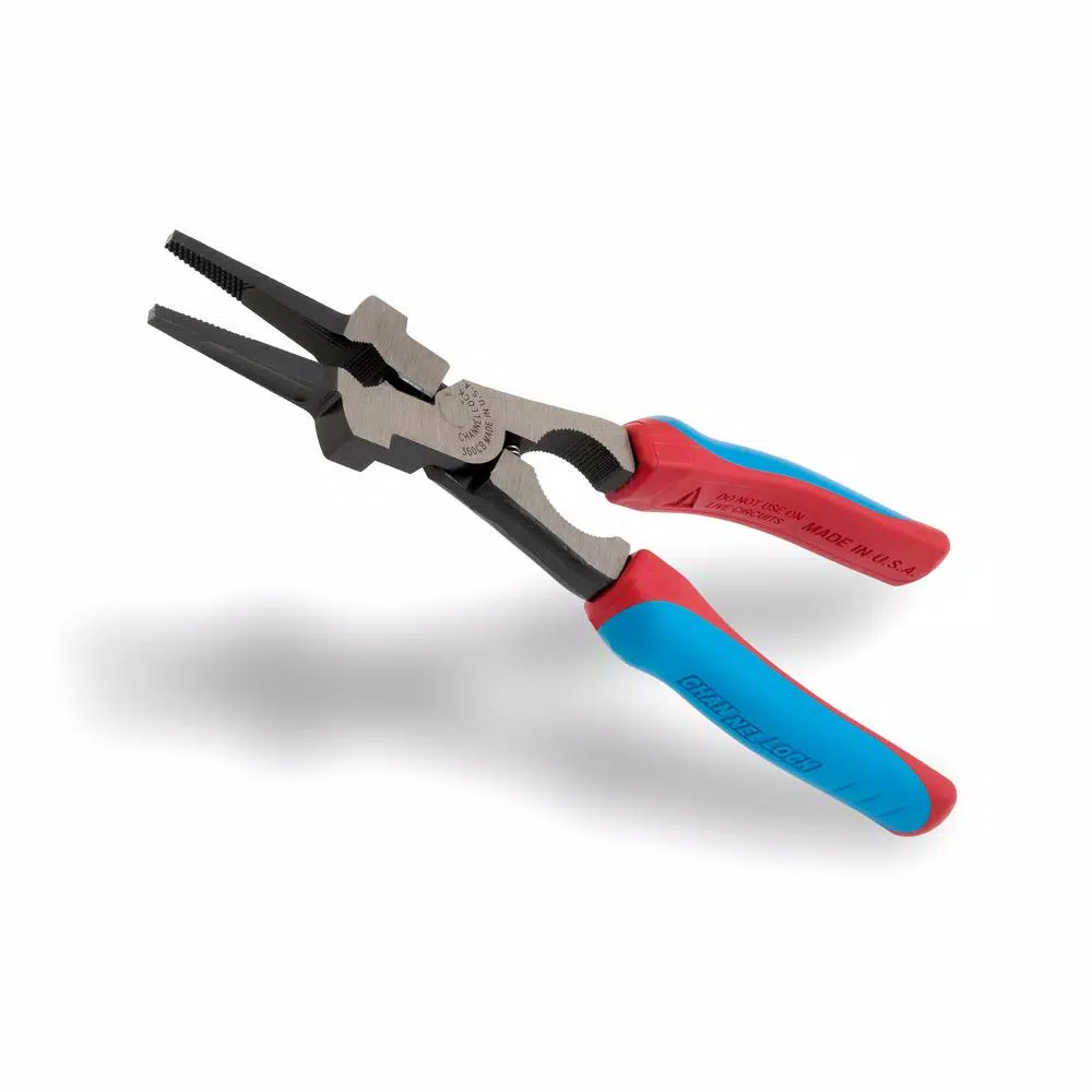 Channellock 9 in. High Leverage Welding Pliers with XLT Technology and Code Blue Comfort Grip