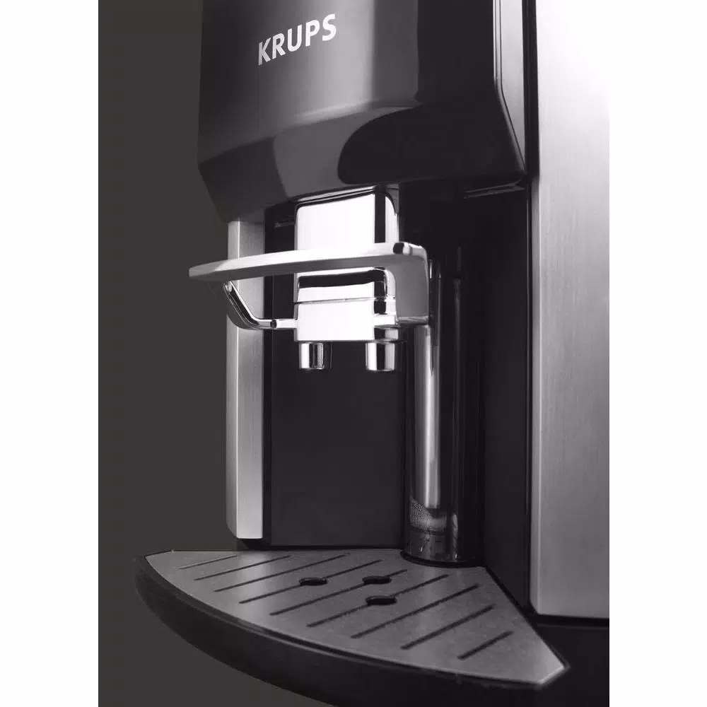 Krups Barista One Touch Fully Automatic Stainless Steel Espresso Machine with Built-In Grinder