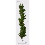 Worth Imports 5 ft. Artificial Juniper Garland with Pine Cones, Green thumbnail 2
