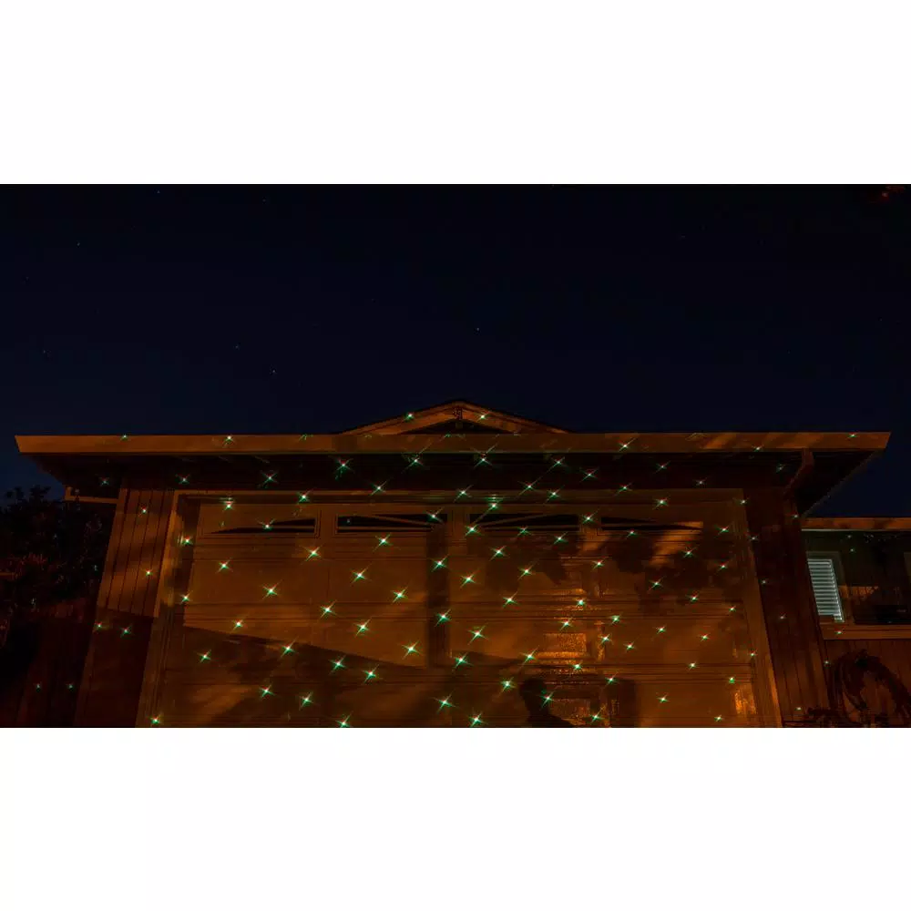 LEDMALL 7-Color Full Spectrum White Laser Star Effect Motion Lights