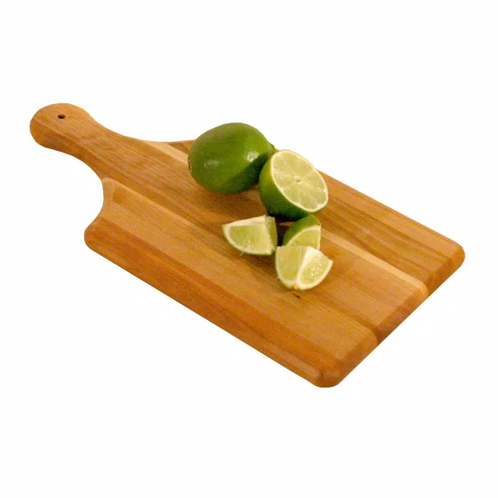 Catskill Craftsmen 14 in. Hardwood Cutting Board & Serving Paddle - Natural Birch Farmhouse Style