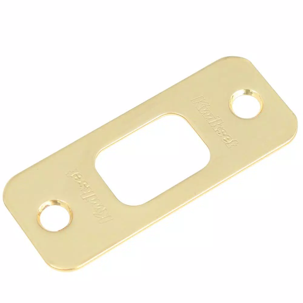 Schlage Plymouth Bright Brass Single Cylinder Deadbolt and Knob Handleset