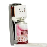 Alpine Industries Deluxe Automatic Aerosol Air Freshener Dispenser, 8.5 oz. Capacity, Blue/White thumbnail 4