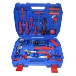 Best Value 49-Piece Homeowners Tool Kit Set with Blow Mold Case and Chrome Plated Finish thumbnail 1