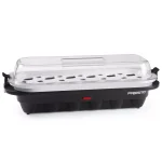 Presto 12-Egg Easy Store Electric Egg Cooker with Poaching Tray, Black thumbnail 1