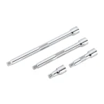Powerbuilt 3/8 in. Drive Extension Bar Set, 4-Piece Chrome Vanadium Steel thumbnail 1