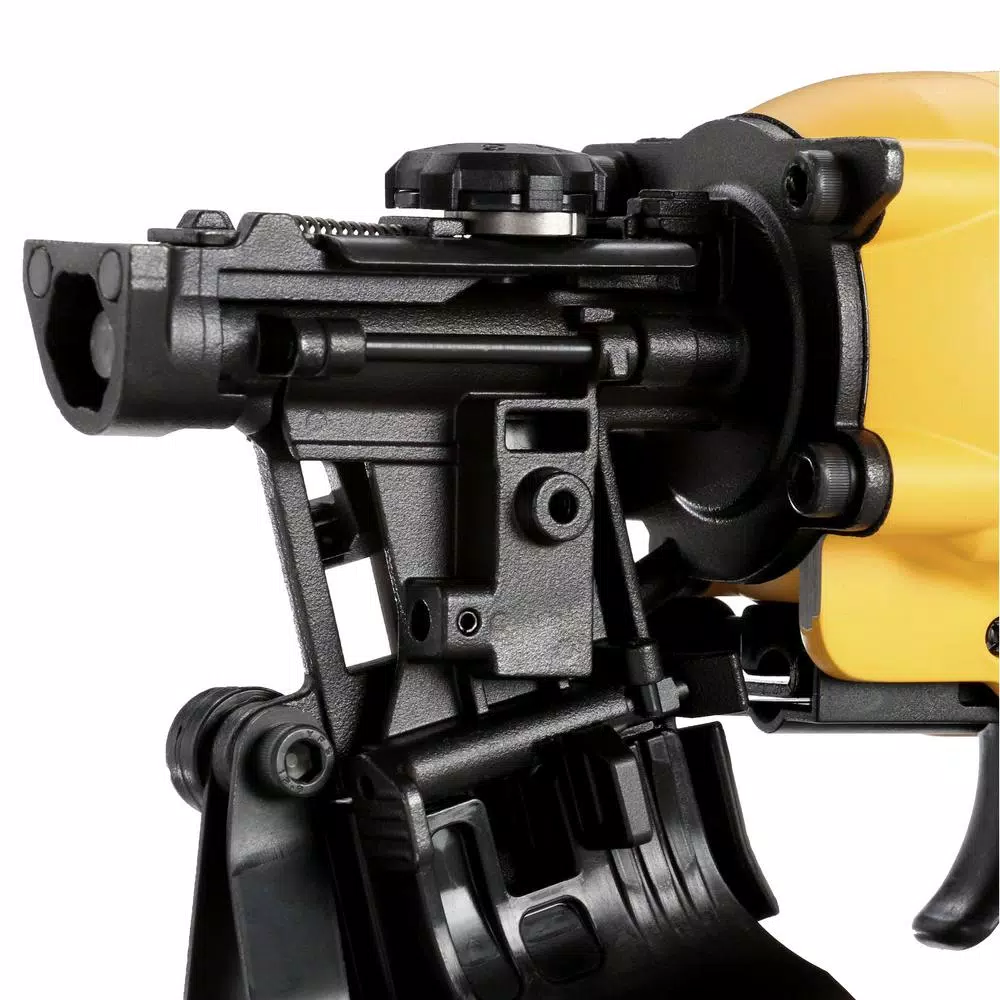 DEWALT 15-Degree Pneumatic Coil Roofing Nailer with 7,200-Pack Galvanized Steel Nails