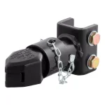 CURT 2" Channel-Mount Coupler with Sleeve-Lock, 7,000 lbs. Capacity, Black thumbnail 2