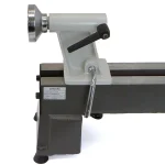 Stark 1/2 HP Variable-Speed Benchtop Wood Lathe, 10 in. x 18 in., 5-Speed Gray thumbnail 2