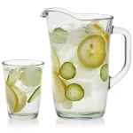 Libbey Cosmos 5-Piece Glass Entertaining Set with 61oz Pitcher and 4 Tumblers thumbnail 1