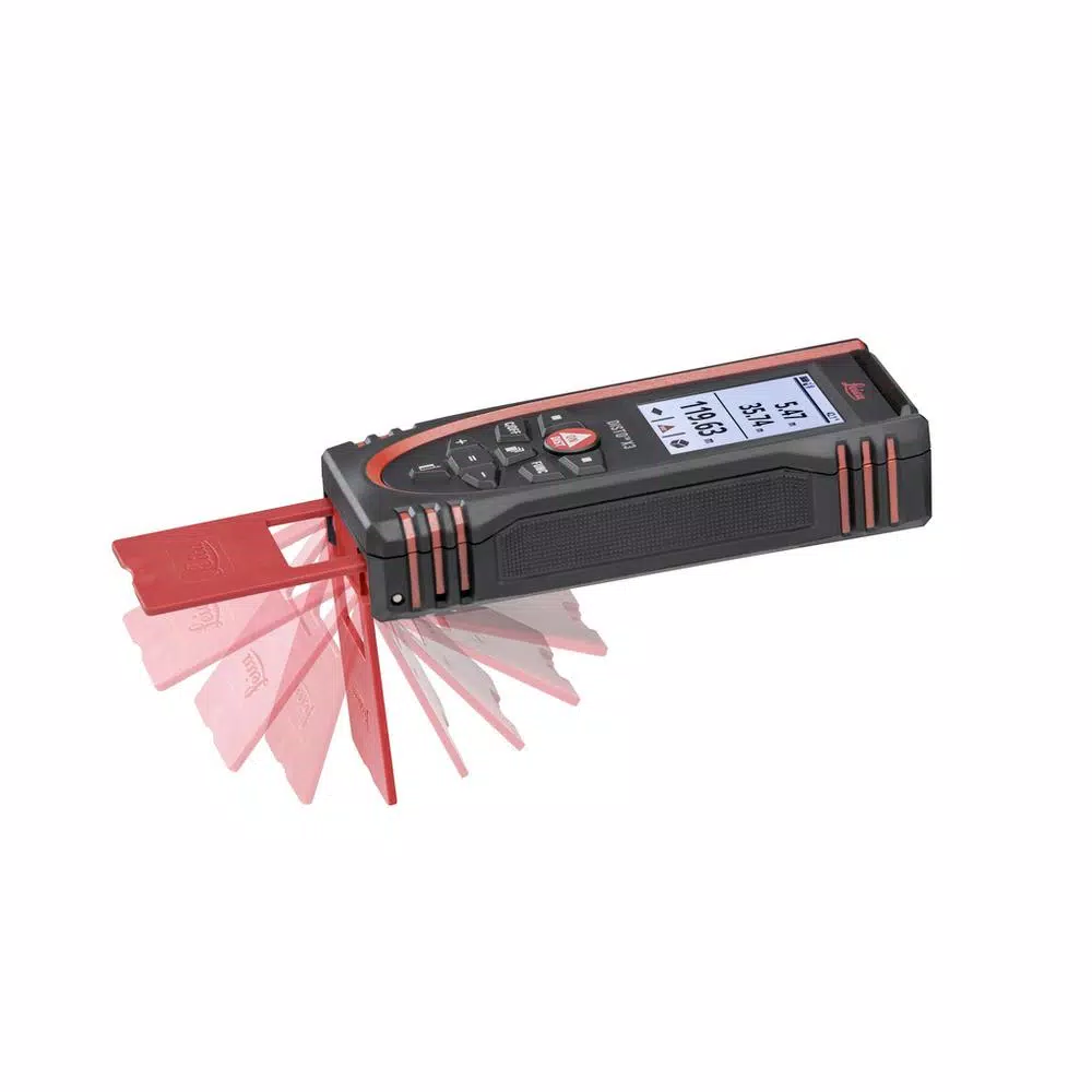 Leica DISTO X3 Laser Distance Meter, 500 ft. Range, IP65 Rugged Design