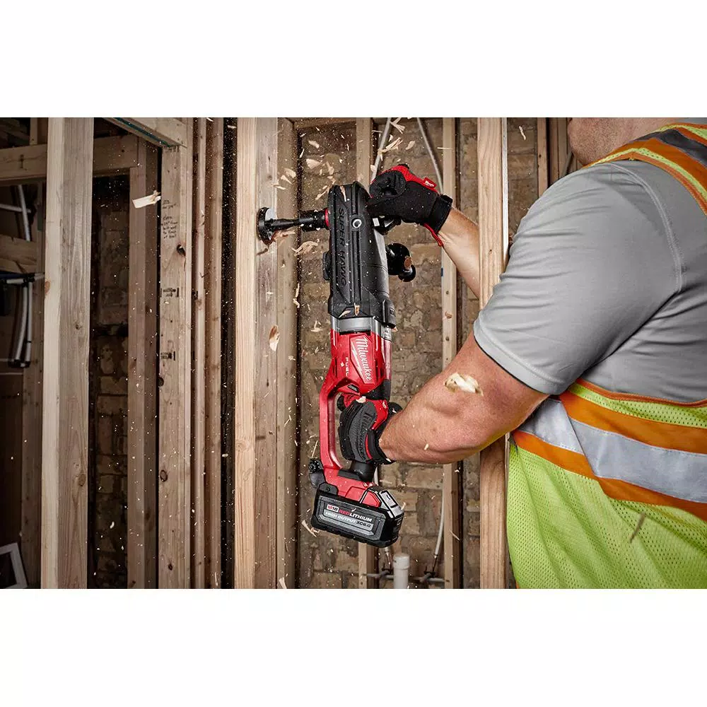 Milwaukee M18 FUEL Gen 2 SUPER HAWG 7/16 in. Right Angle Drill QUIK-LOK Kit