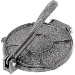 Alpha Living 7.5 in. Heavy Duty Cast Iron Tortilla Press thumbnail 1