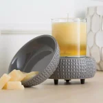Candle Warmers Etc 5.2 in. Slate 2-in-1 Classic Fragrance Warmer - Dual Function Candle and Wax Melt Oil Warmer thumbnail 2