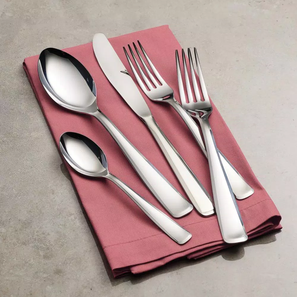 Tramontina Pacific 20-Piece 18/10 Stainless Steel Flatware Set, Service for 4