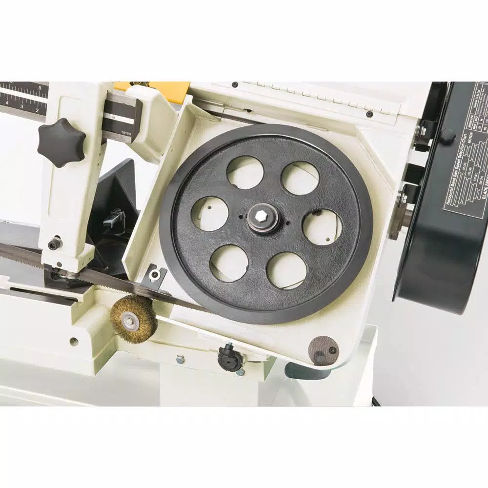 Shop Fox 10 in. x 18 in. Horizontal Metal Cutting Bandsaw, 1-1/2 HP, 220V