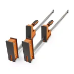 BORA 40 in. Parallel Jaw Woodworking Clamp, Set of 2 thumbnail 1