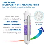 APEC Water Systems Essence 7-Stage Reverse Osmosis Water Filtration System with UV Sterilizer and Alkaline pH+ Mineralization thumbnail 5