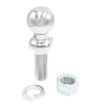 TowSmart 2,000 lb. Capacity Chrome Hitch Ball, 1-7/8 in. Diameter, 1 in. Shank Diameter thumbnail 2