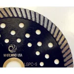 Whirlwind USA 5 in. Turbo Continuous Rim Diamond Blade for Granite and Stone thumbnail 2
