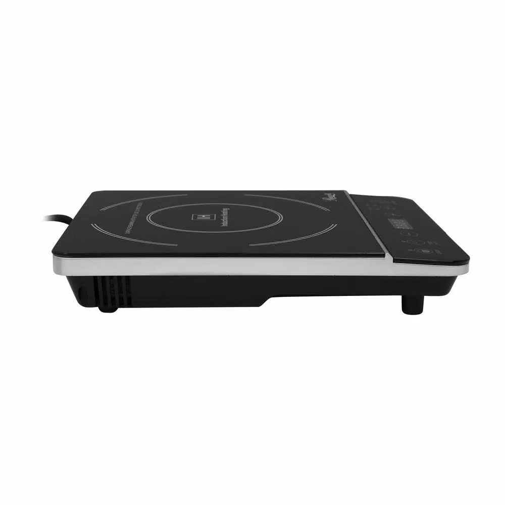 Rosewill 1800W Single Burner Induction Cooktop, 13 in. Black Hot Plate with Temperature Controls