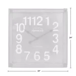 FirsTime & Co. Liam Industrial Square Wall Clock, 24 in. thumbnail 5