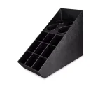 Unbranded Black Countertop Flatware and Condiment Organizer - Commercial Grade Polystyrene thumbnail 1
