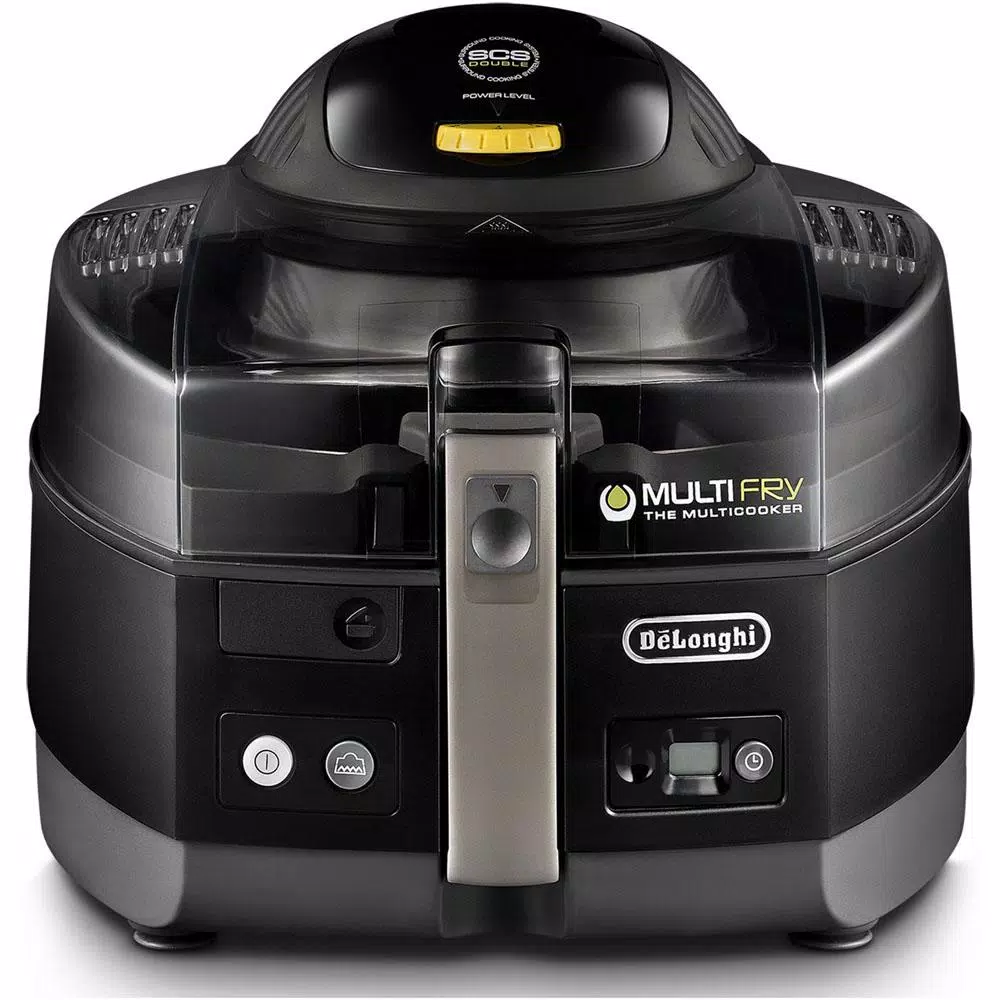 DeLonghi De'Longhi MultiFry FH1363 4.75 Qt. Electric Multi-Cooker and Air Fryer, Black
