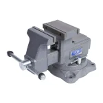 Wilton 4550R Reversible Bench Vise, 5.5 in. Jaw Width with 360° Swivel Base thumbnail 4
