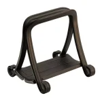 interDesign York Lyra Squeeze Napkin Holder, Powder Coated Bronze Steel thumbnail 1